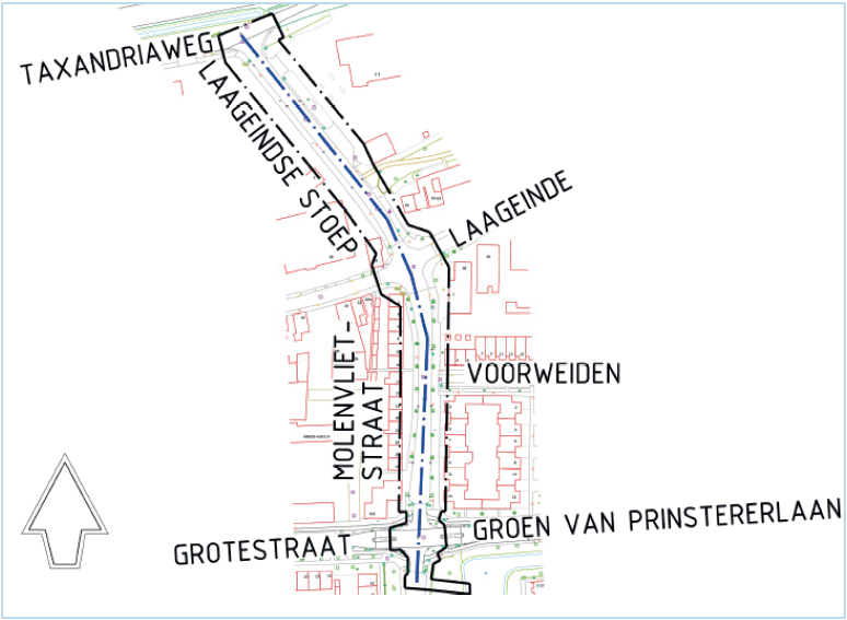 Projectgebied Laageindse Stoep - Molenvlietstraat